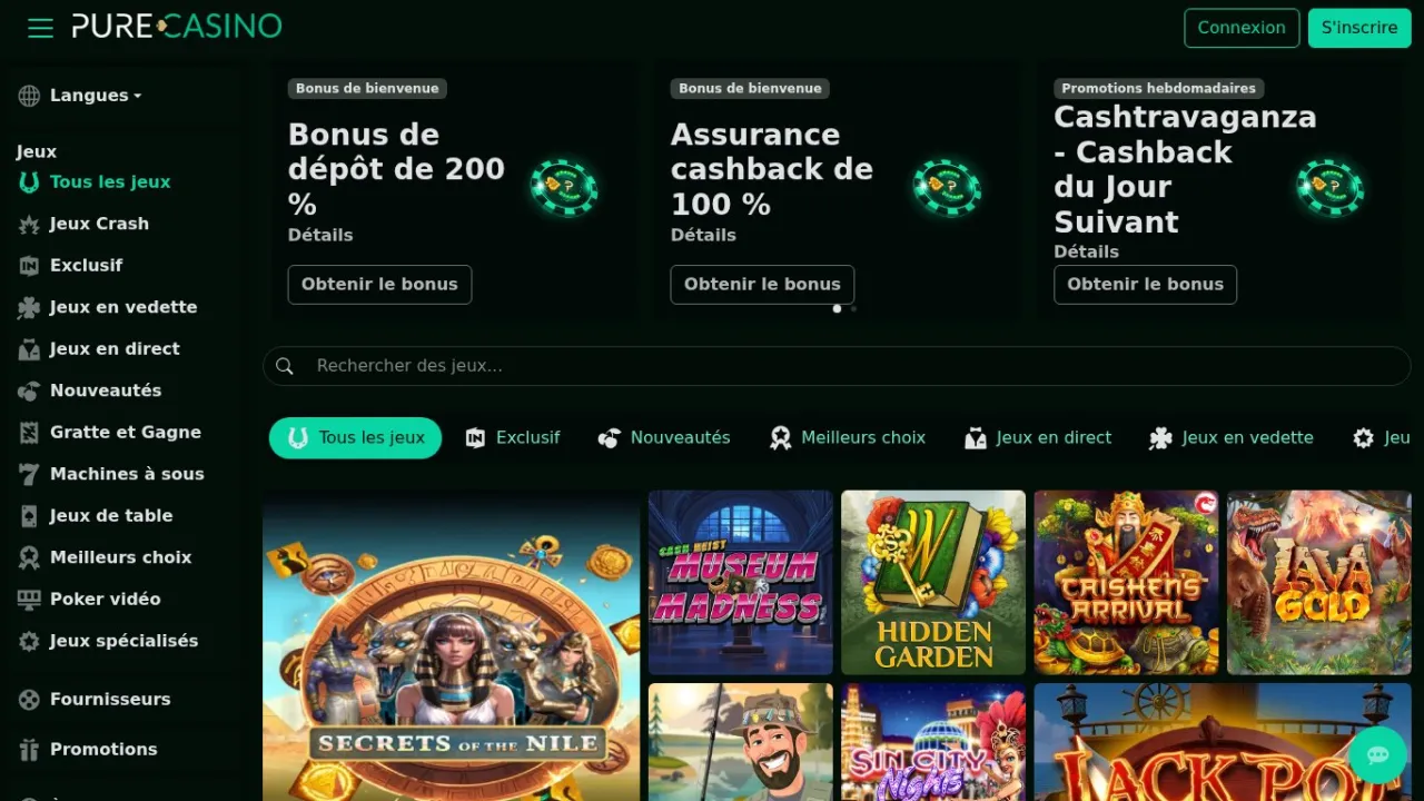 Pure Casino